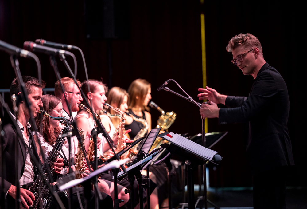 Voller Einsatz der BigBand