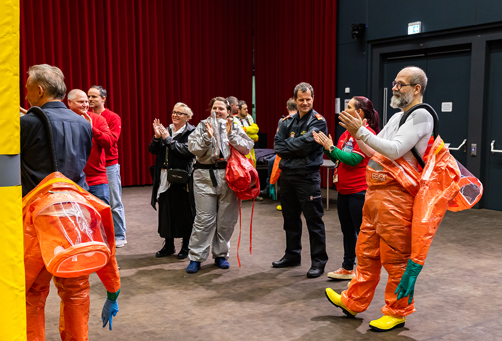 Das Training wurde erfolgreich abgeschlossen - Med Uni Graz/Monika Wittmann Photography
