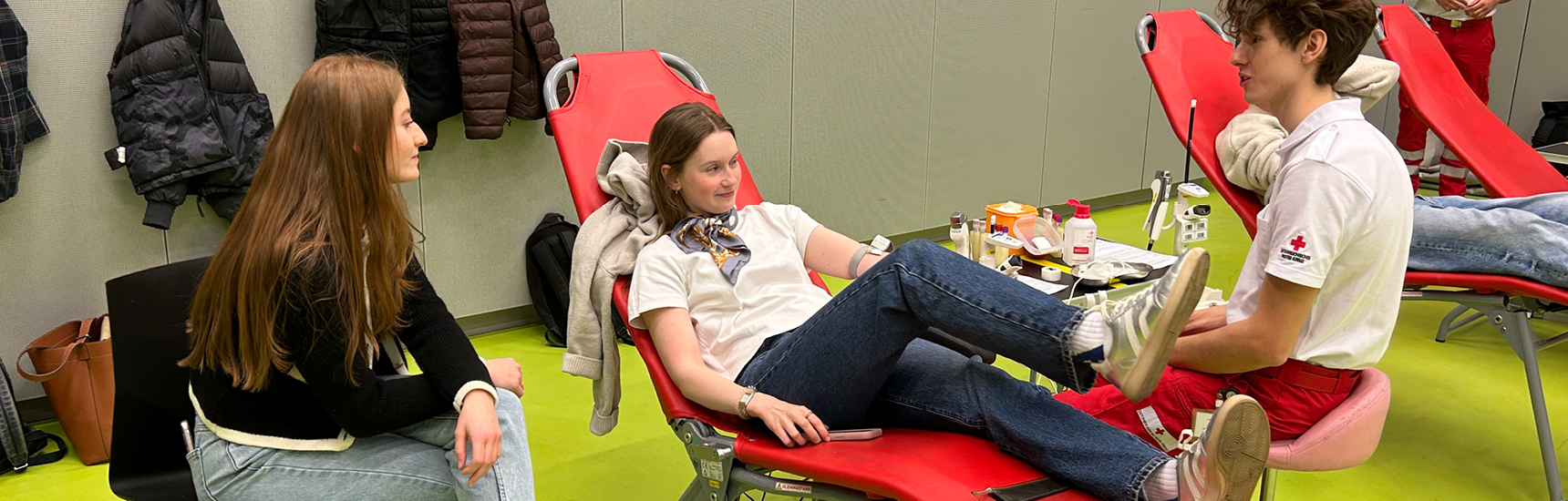 Blutspendeaktion an der Med Uni Graz