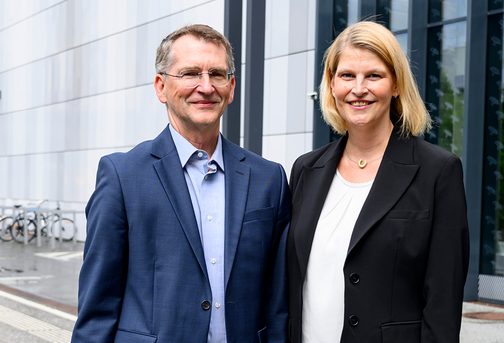 Gerhard Pichler und Annkristin Heine