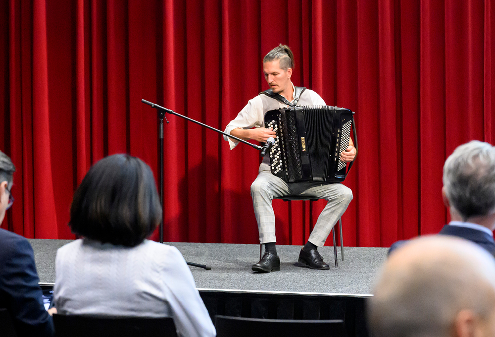 Musikalische Untermalung der Veranstaltung