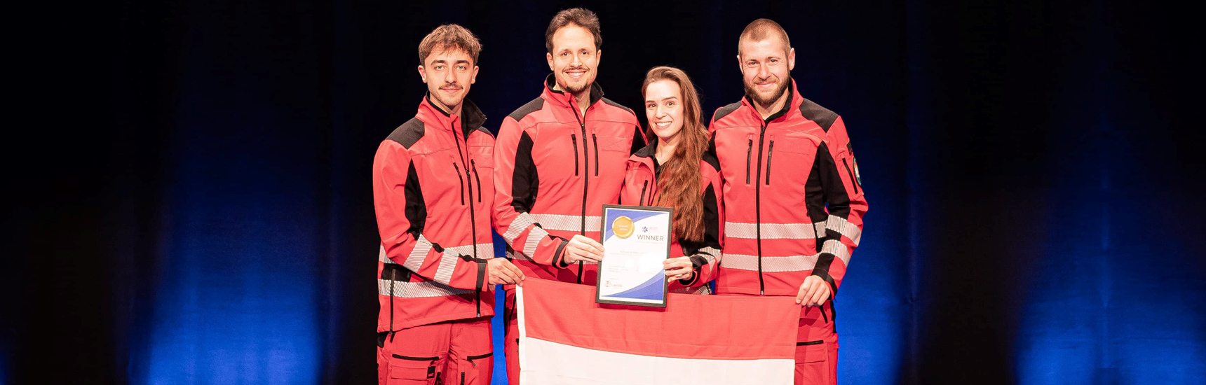 Sieg für das Wettkampfteam der Med Uni Graz und der KAGes - Foto: Rasmus Bjeren 