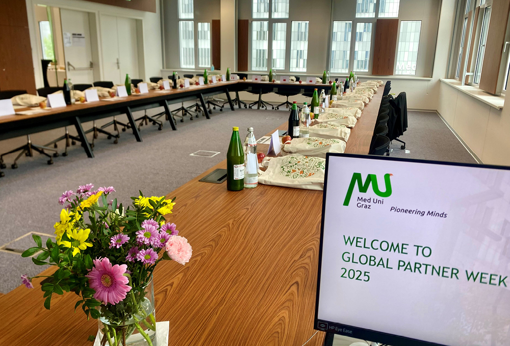 Global Partner Week 2025 an der Med Uni Graz