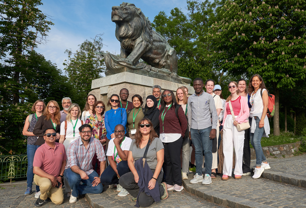 Eine Tour auf den Grazer Schlossberg durfte nicht fehlen