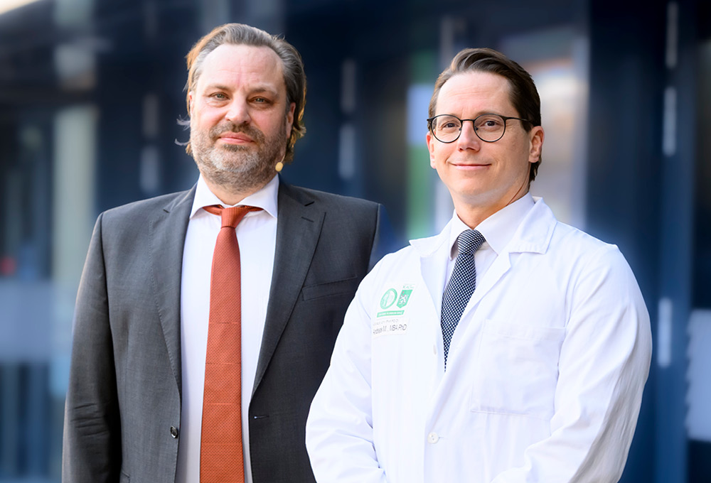 Jan Bucerius und Martin Andreas