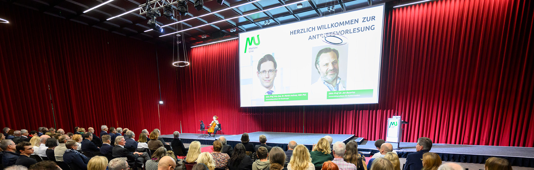 Antrittsvorlesungen von Martin Andreas und Jan Bucerius