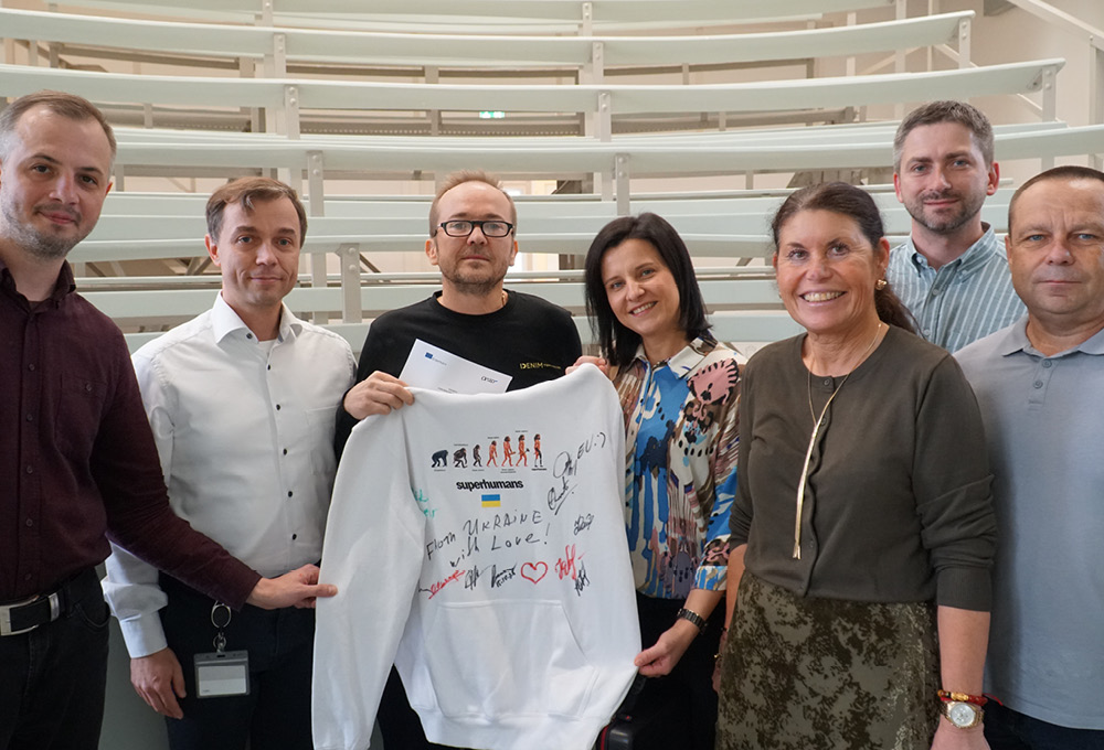 Gastgeschenk für die Grazer Kolleg*innen