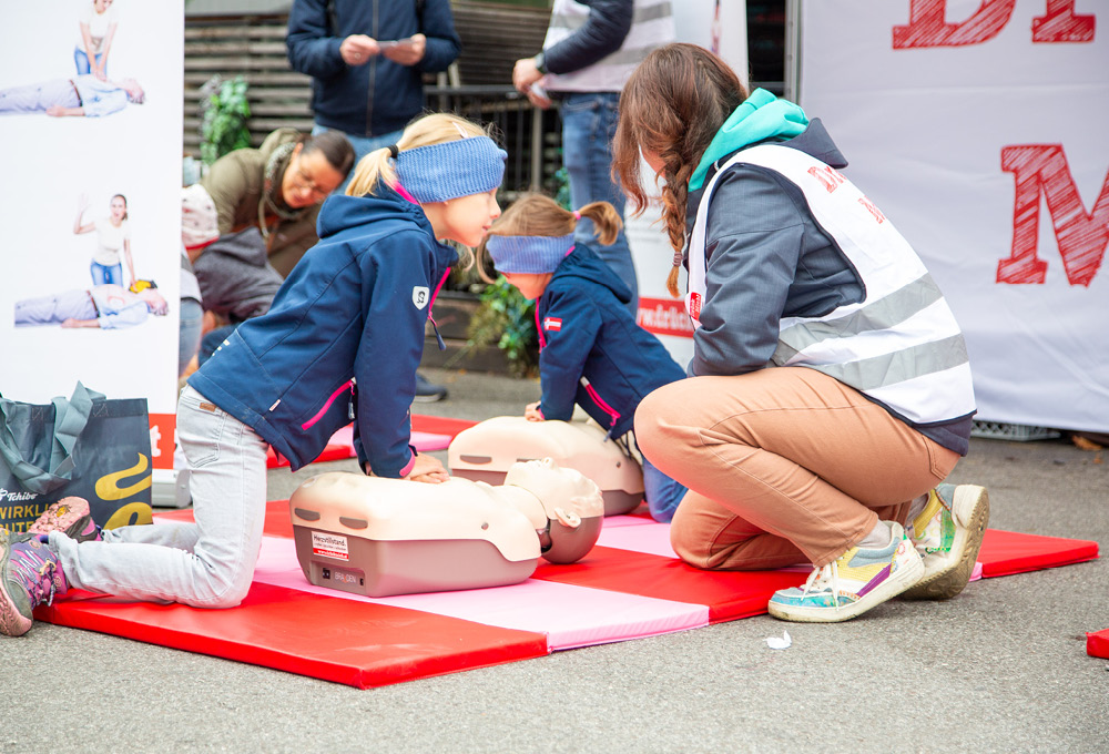 "Drück Mich!"-Initiative in der Grazer Innenstadt