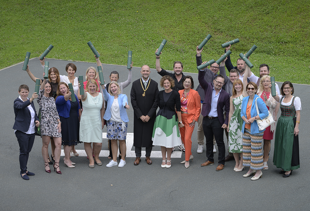 Absolvent*innen der Sonderausbildung in der Krankenhaushygiene.