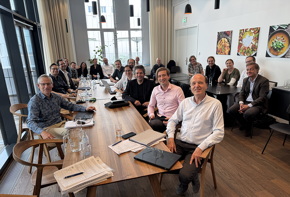 Treffen des SAB mit den Sprecher*innen der Forschungsfelder.