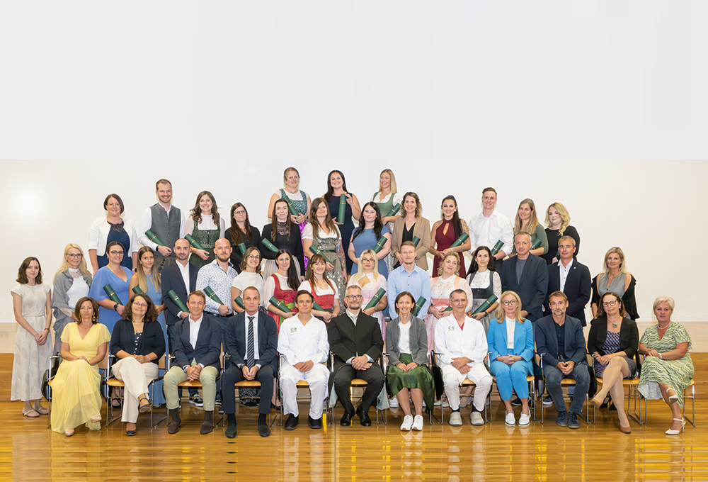 Herzlichen Glückwunsch den Absolvent*innen der Sonderausbildung in der Intensivpflege.