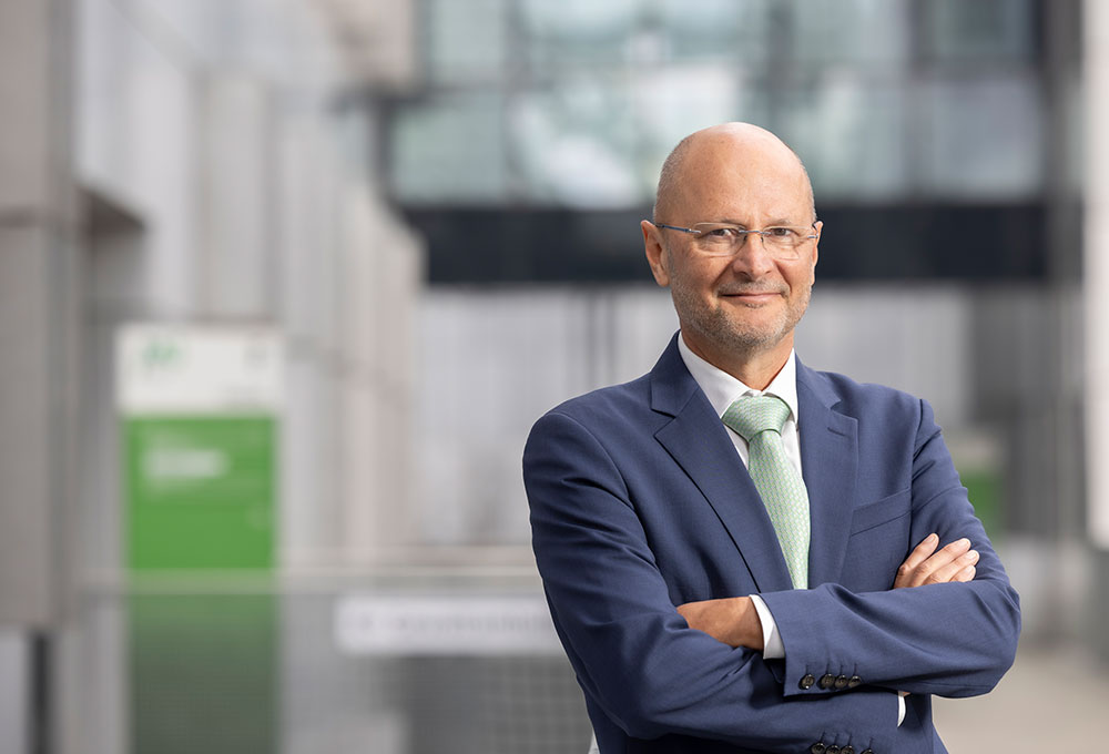 Portrait von Akos Heinemann – Bild: Med Uni Graz/Lunghammer